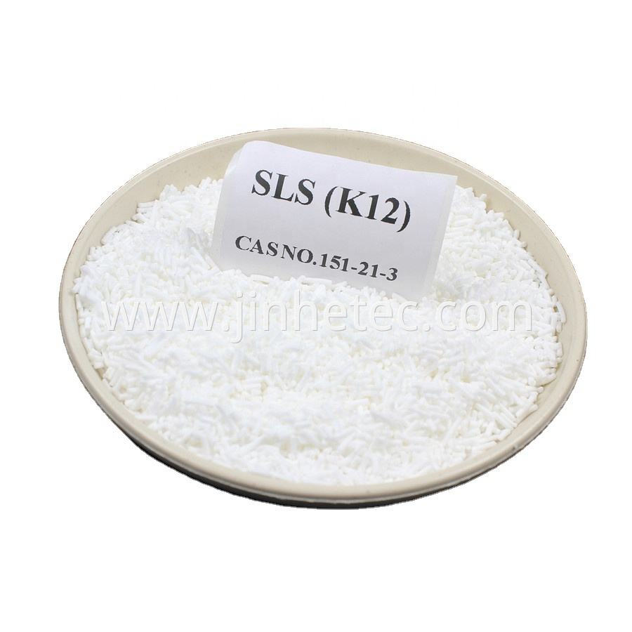 White Powder Noodle SLS Sodium Lauryl Sulfate 92%